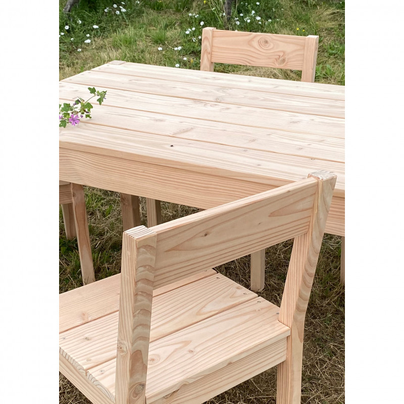 Chaise de jardin en bois Syringa - Ladivine Jardine