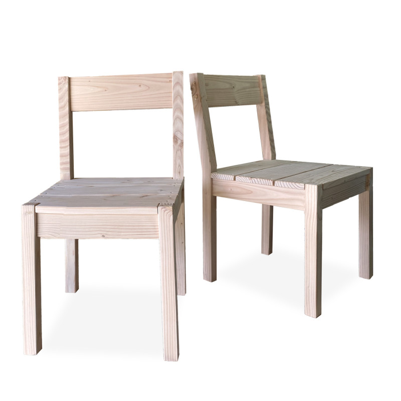 Chaise de jardin en bois Syringa - Ladivine Jardine