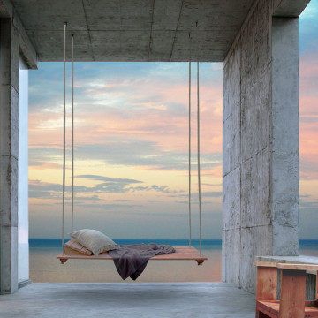 Balancelle de jardin suspendue Purperea - Ladivine Jardine