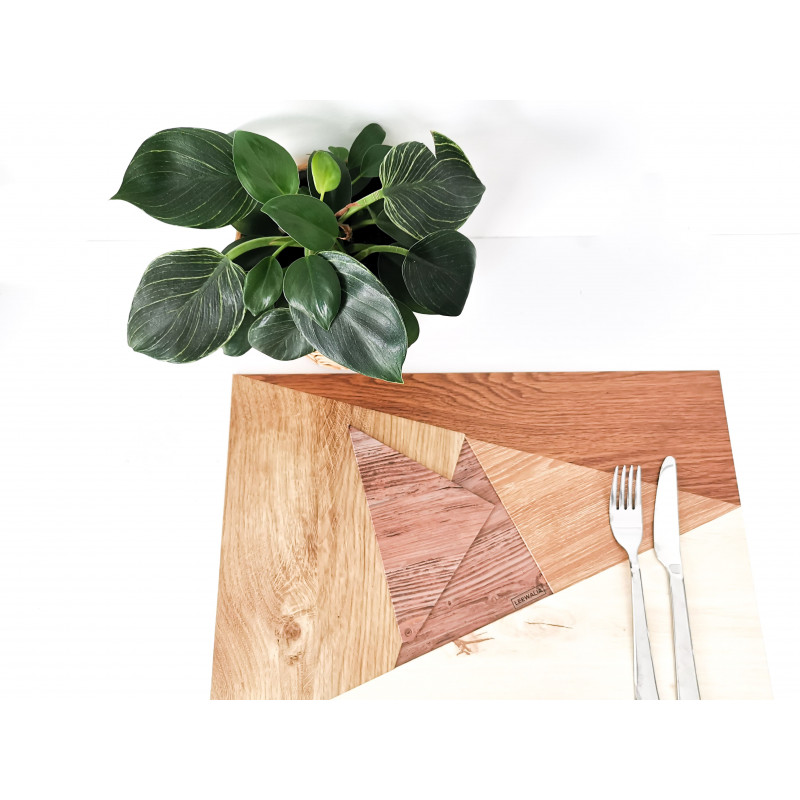 Set de table bois - Market - Leewalia