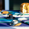 Nappe de table 100% coton bio bleu - Benesse - Artiga Nappe de table 100% coton bio bleu - Benesse - Artiga
