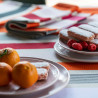 Chemin de table 100% coton bio orange - Garlin Mangue - Artiga Chemin de table 100% coton bio orange - Garlin Mangue - Artiga