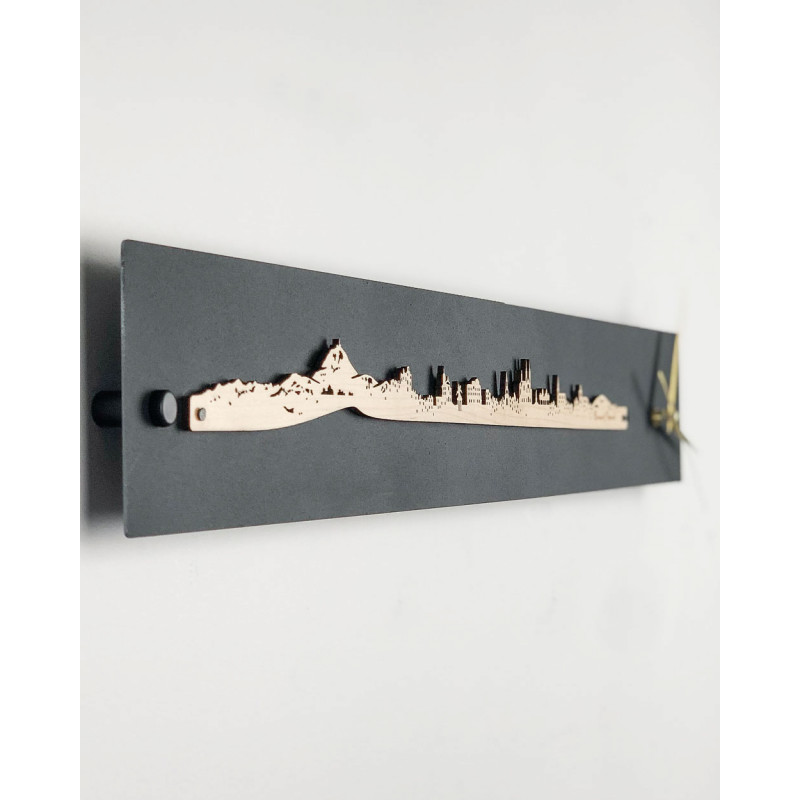 Horloge murale Clermont-Ferrand - Je Suis Art