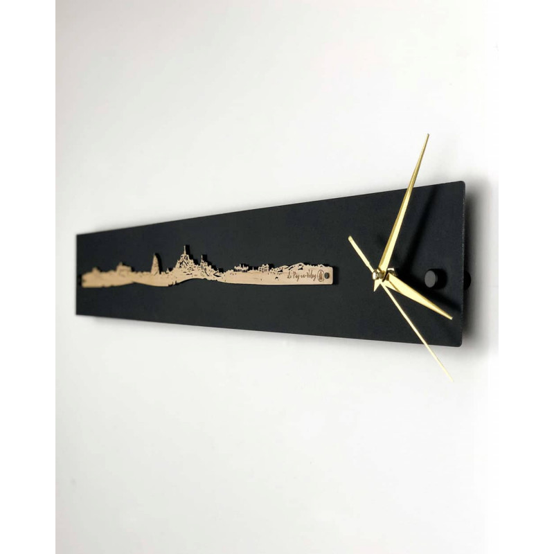 Horloge murale Le Puy-en-Velay - Je Suis Art