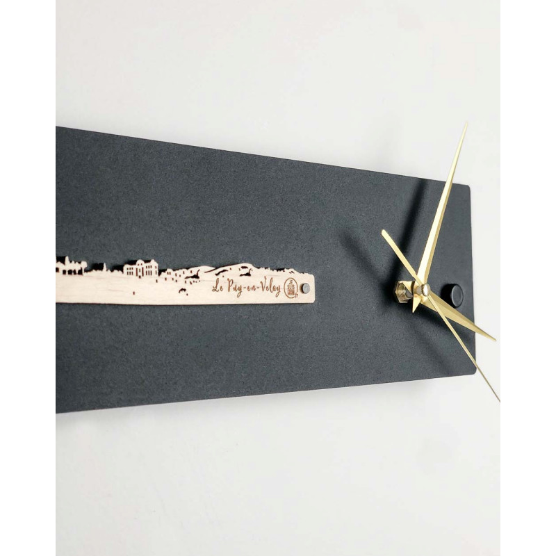 Horloge murale Le Puy-en-Velay - Je Suis Art