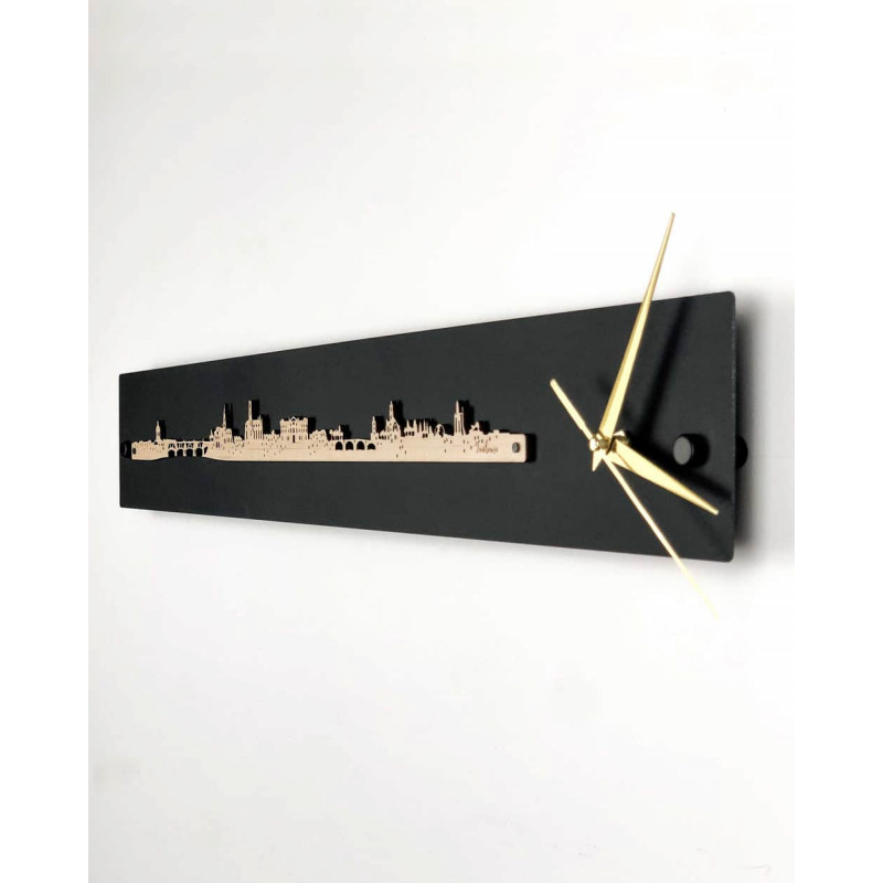 Horloge murale Toulouse par Je Suis Art