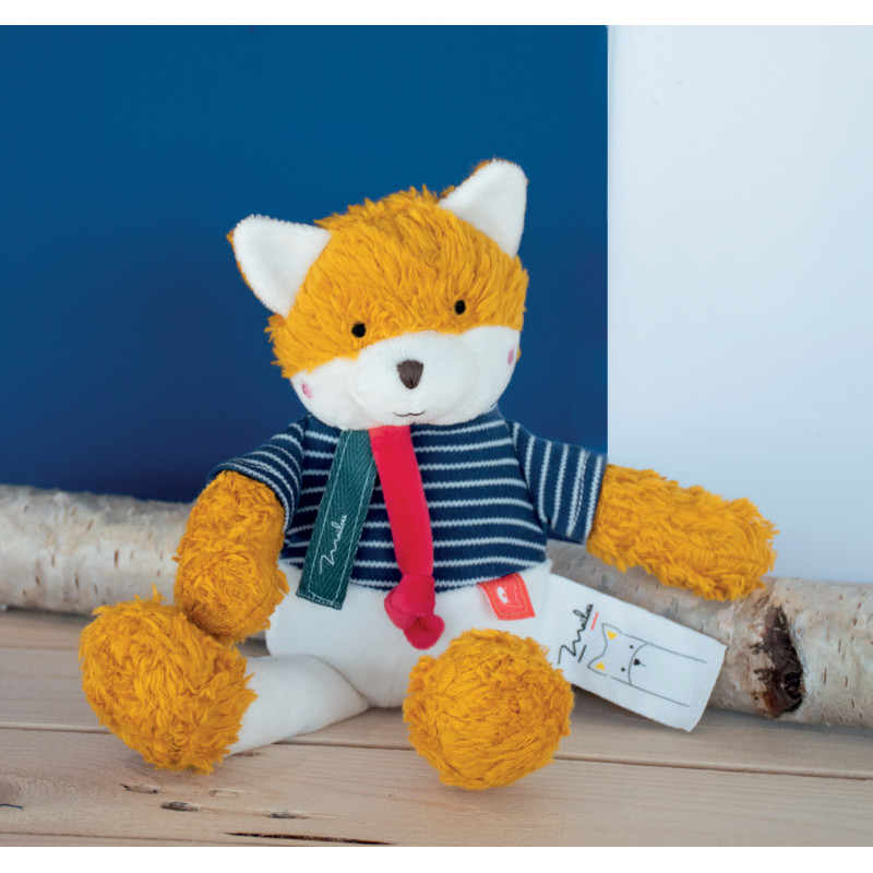 Peluche renard en coton bio - Maïlou