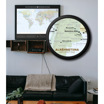 Carte du monde des expressions - 21 Maps