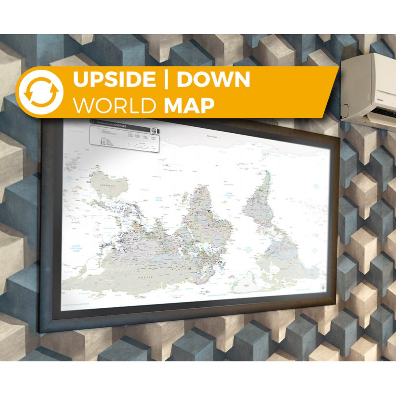 Carte du monde originale - 21 Maps