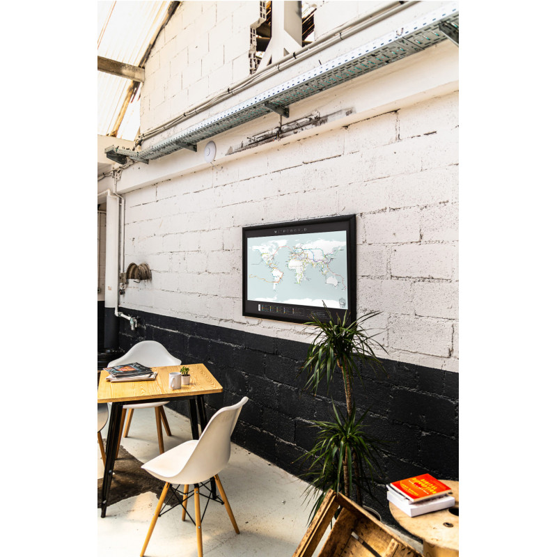 Carte du monde Design - 21 Maps