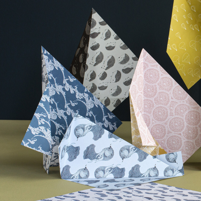Papier pour origami - Atelier Mouti