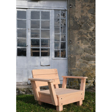 Fauteuil de jardin en bois Abelia - Ladivine Jardine