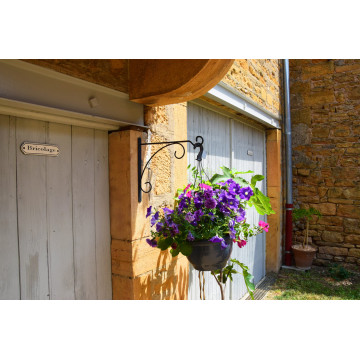 Potence "fer rond" gris martelé GM Louis Moulin