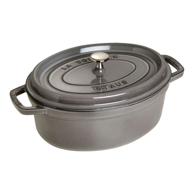 Cocotte ovale en fonte 37 cm - Staub