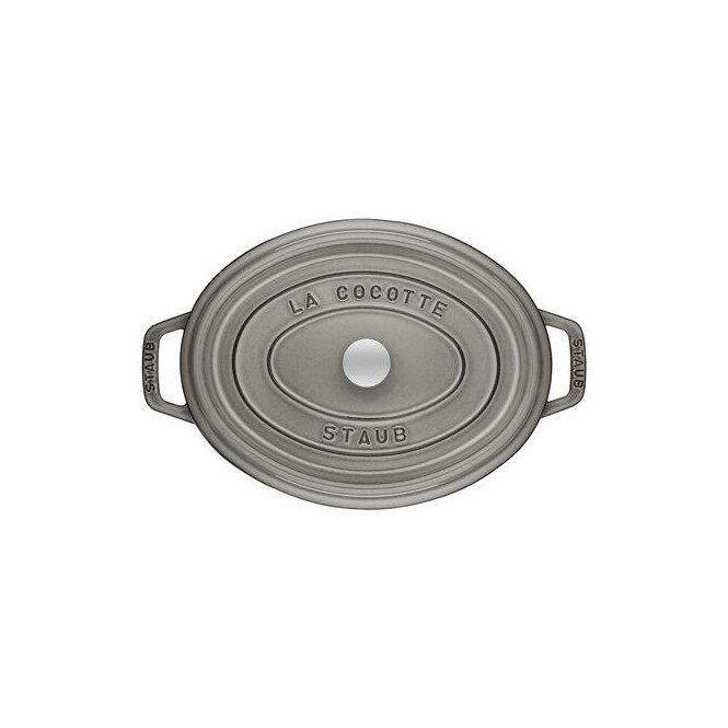 Cocotte ovale en fonte 33 cm - Staub