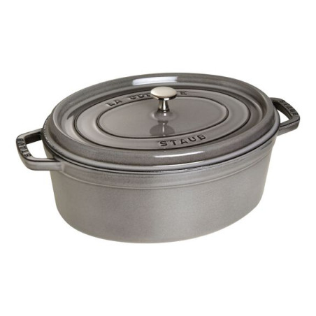 Cocotte ovale en fonte 33 cm - Staub