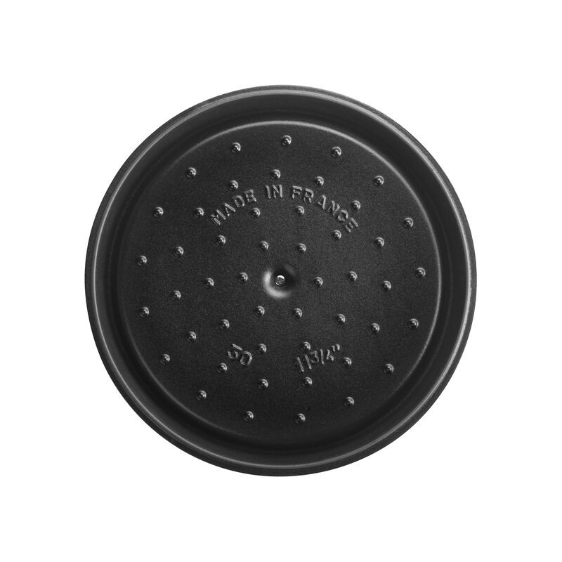 Cocotte ronde en fonte 30 cm - Staub