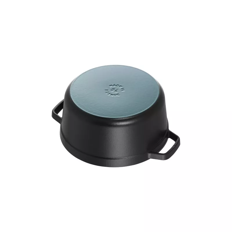 Cocotte ronde en fonte 24 cm - Staub