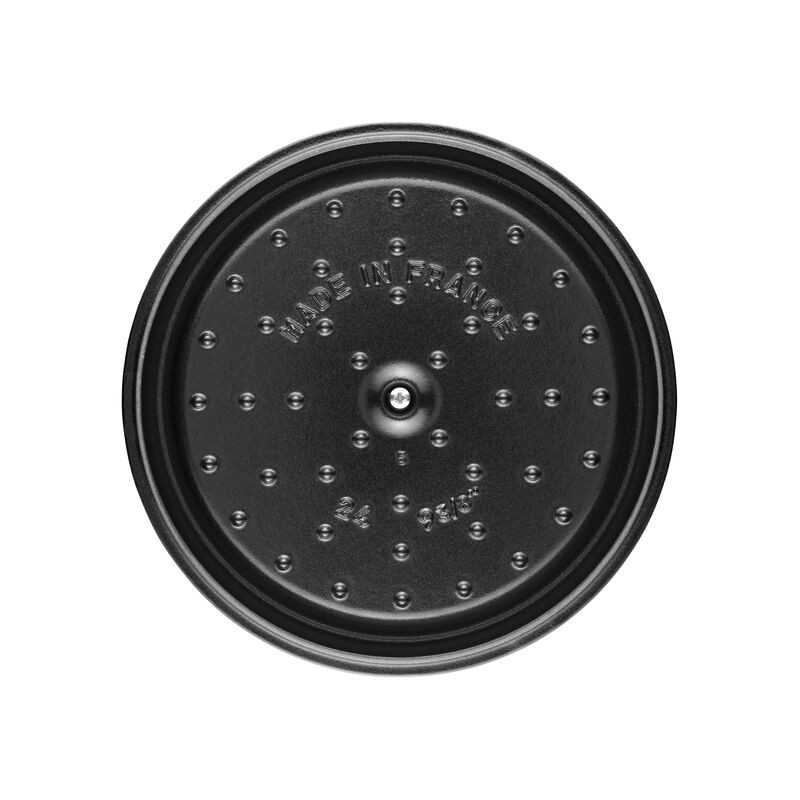 Cocotte ronde en fonte 24 cm - Staub