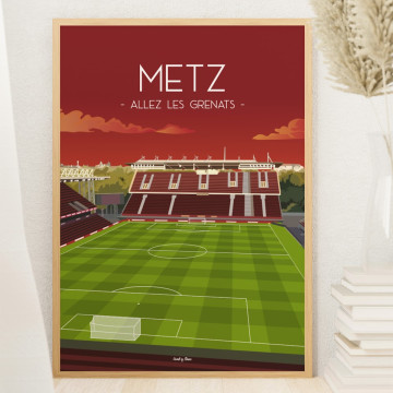Affiche du stade du FC Metz - Wall of Fame