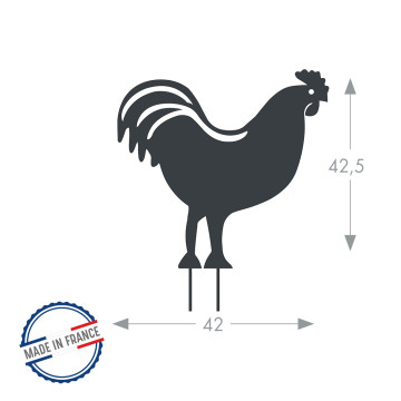 Figurine à planter LE COQ -  Louis Moulin