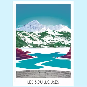 Affiche du Lac des Bouillousses Font Romeu - Foliove