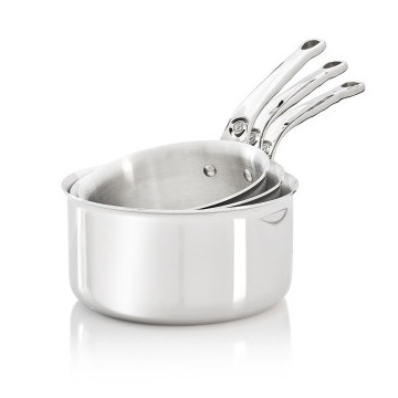 Lot de 3 casseroles Milady - De Buyer