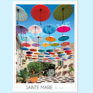 Affiche des Saintes Maries de la Mer - Foliove