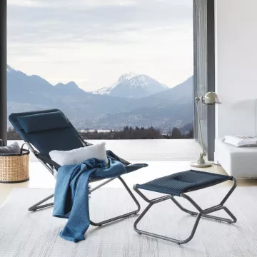 Repose pieds matelassé pliant Next Be Confort - LAFUMA MOBILIER