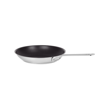 Poêle Antiadhésive en Inox brossé 1826 - CRISTEL