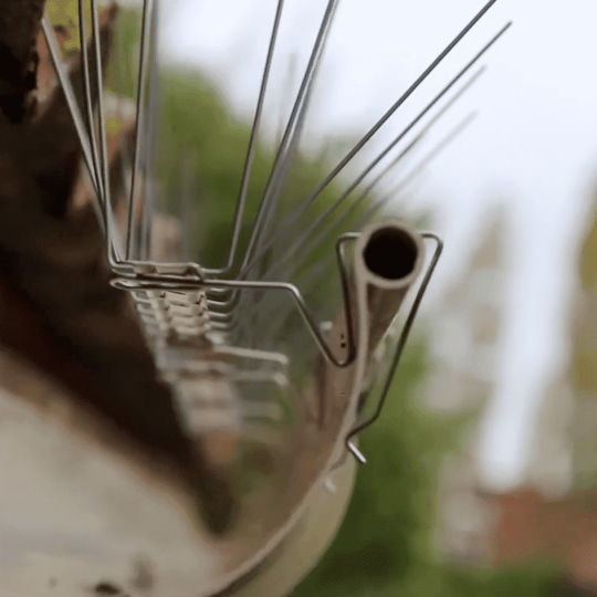 24x Pics Anti-pigeons Anti-pigeons Anti-oiseaux Moineaux Support De Faîtière Pour Oiseaux