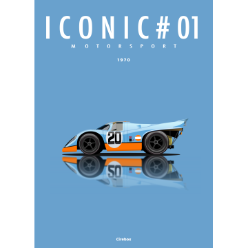 Affiche de la Porsche 917 - 1970 - Cirebox