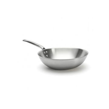 Wok en inox Alchimy ⌀32cm - De Buyer