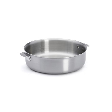 Sauteuse droite Amovible en Inox Alchimy Loqy - De Buyer