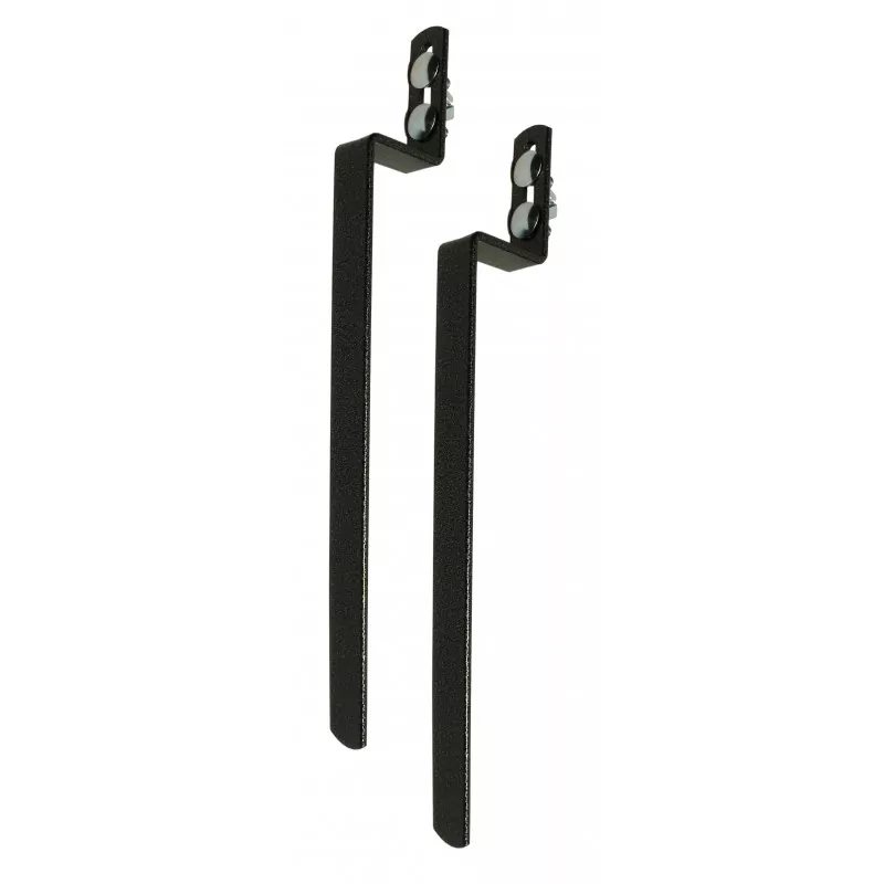 Kit anti bascule pour supports de jardinières - Gris Martelé - Louis Moulin