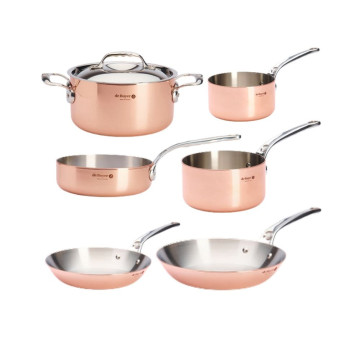 Batterie de cuisine complète Inocuivre 7 pièces - De Buyer