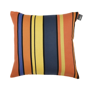 Coussin rayé en coton Mouguerre - Artiga