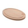 Planche à découper bois massif (25mm) Ovale - Tournabois