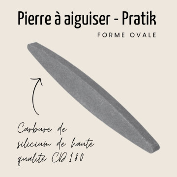 Pierre à aiguiser ovale - Nogent 3 Étoiles