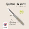 Éplucheur classic Pro 1 tranchant Bio Sourcé - Nogent 3 Étoiles