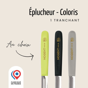 Éplucheur classic Pro 1 tranchant Bio Sourcé - Nogent 3 Étoiles