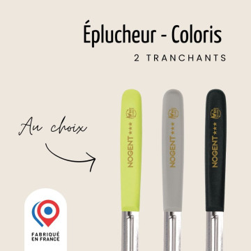 Éplucheur classic Pro 2 tranchants Bio Sourcé - Nogent 3 Étoiles