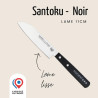 Couteau classic SANTOKU lame lisse de 11cm - Nogent 3 Etoiles