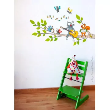 Sticker une chanson douce Série-Golo