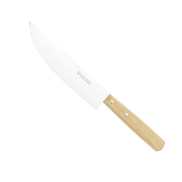 Couteau de chef lame 17cm Bois Classic - Nogent 3 Etoiles