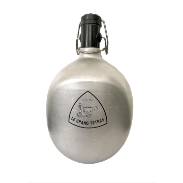 Gourde aluminium Originale Ovale 1 litre - Le Grand Tétras