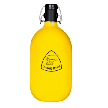 Gourde aluminium Originale Carré 1 litre - Le Grand Tétras