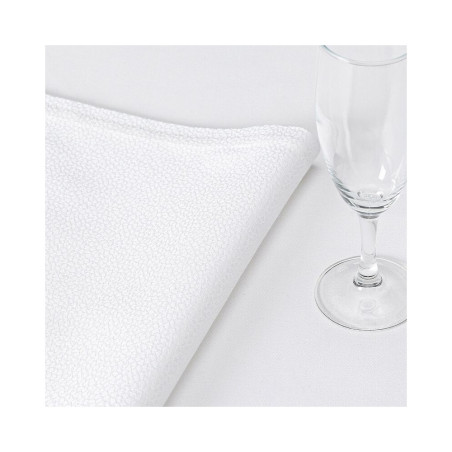 Nappe Offre White coton - Le Jacquard Français