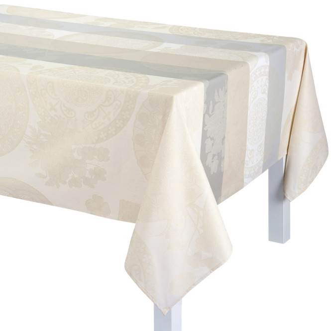 Nappe enduite Fleurs gourmandes - Le Jacquard Français