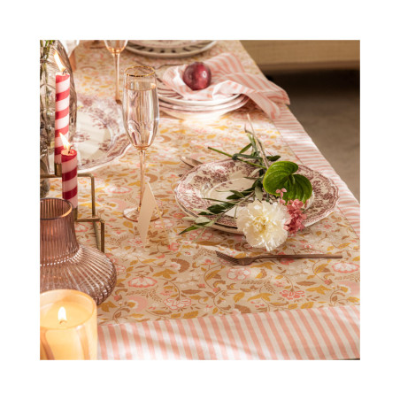 Nappe Bohème beige - Le Jacquard Français